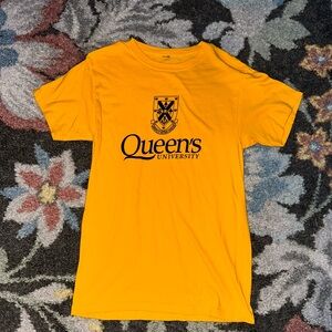 Queen's University Yellow T-Shirt